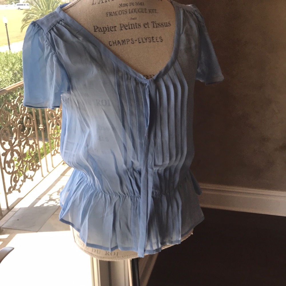 The Limited Silk Top SZ S